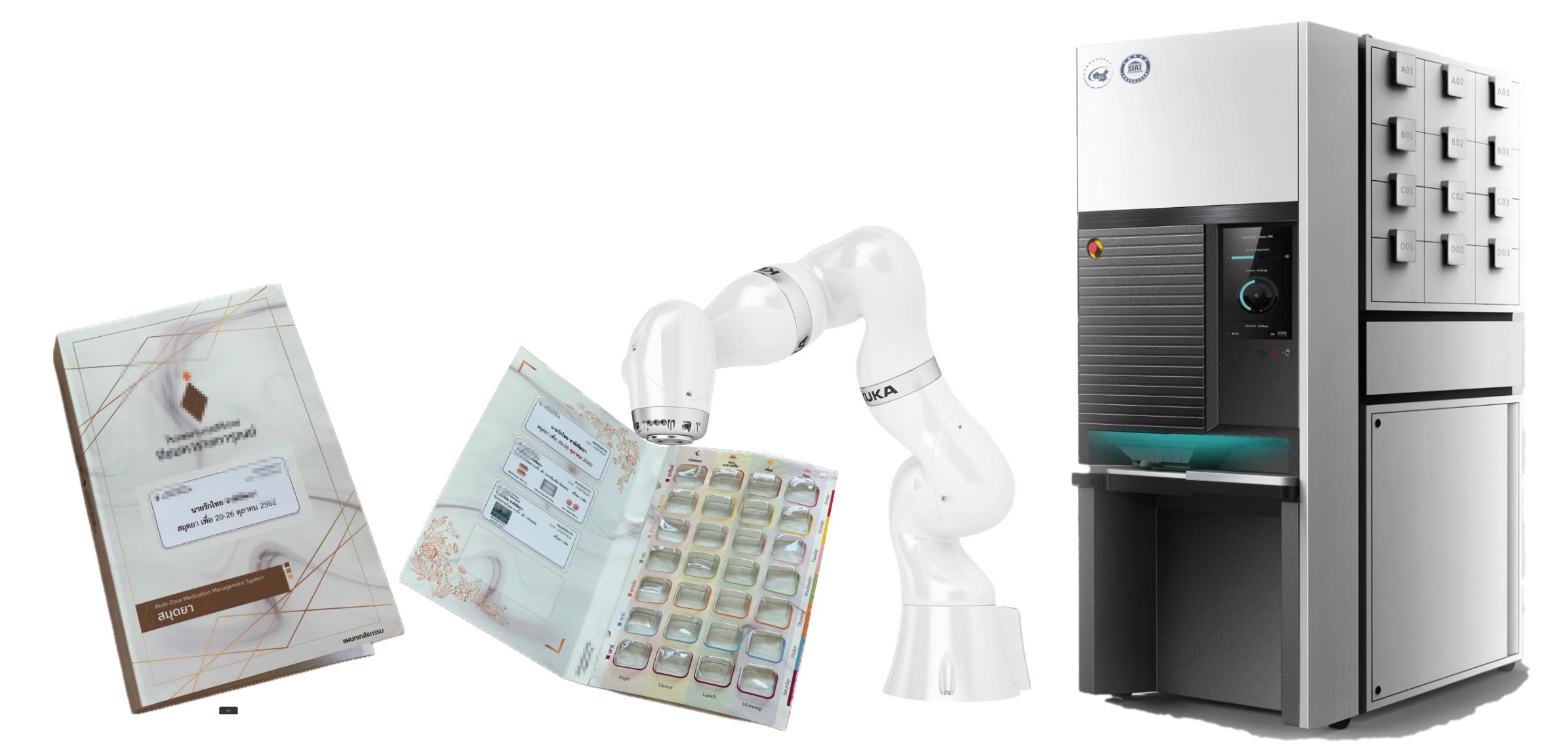 Blister Pack Medicine Robot Banner