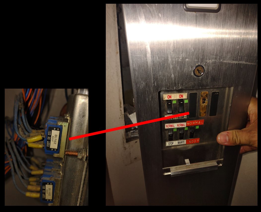 HapyBot Lift - Elevator Module Installation - Panel Button Integration