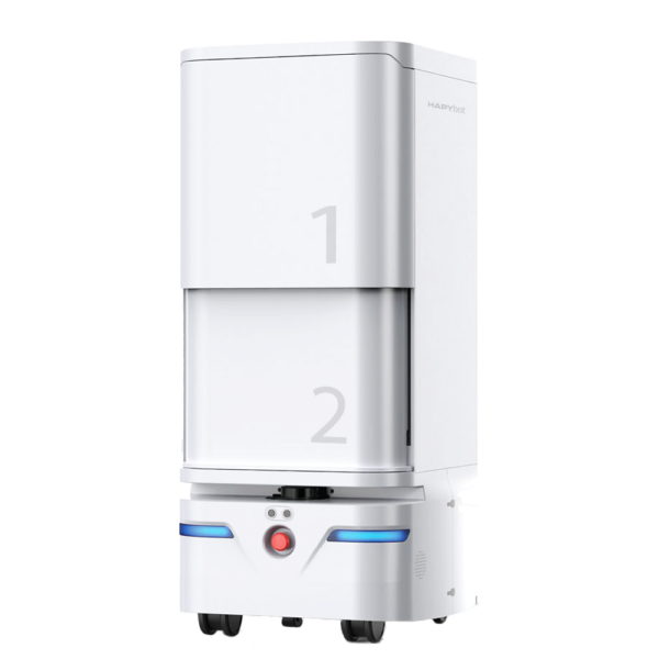 HapyBot Model G - A two doors indoor transport robot for Hospital - Transport Drug and Document-Nippon SySits