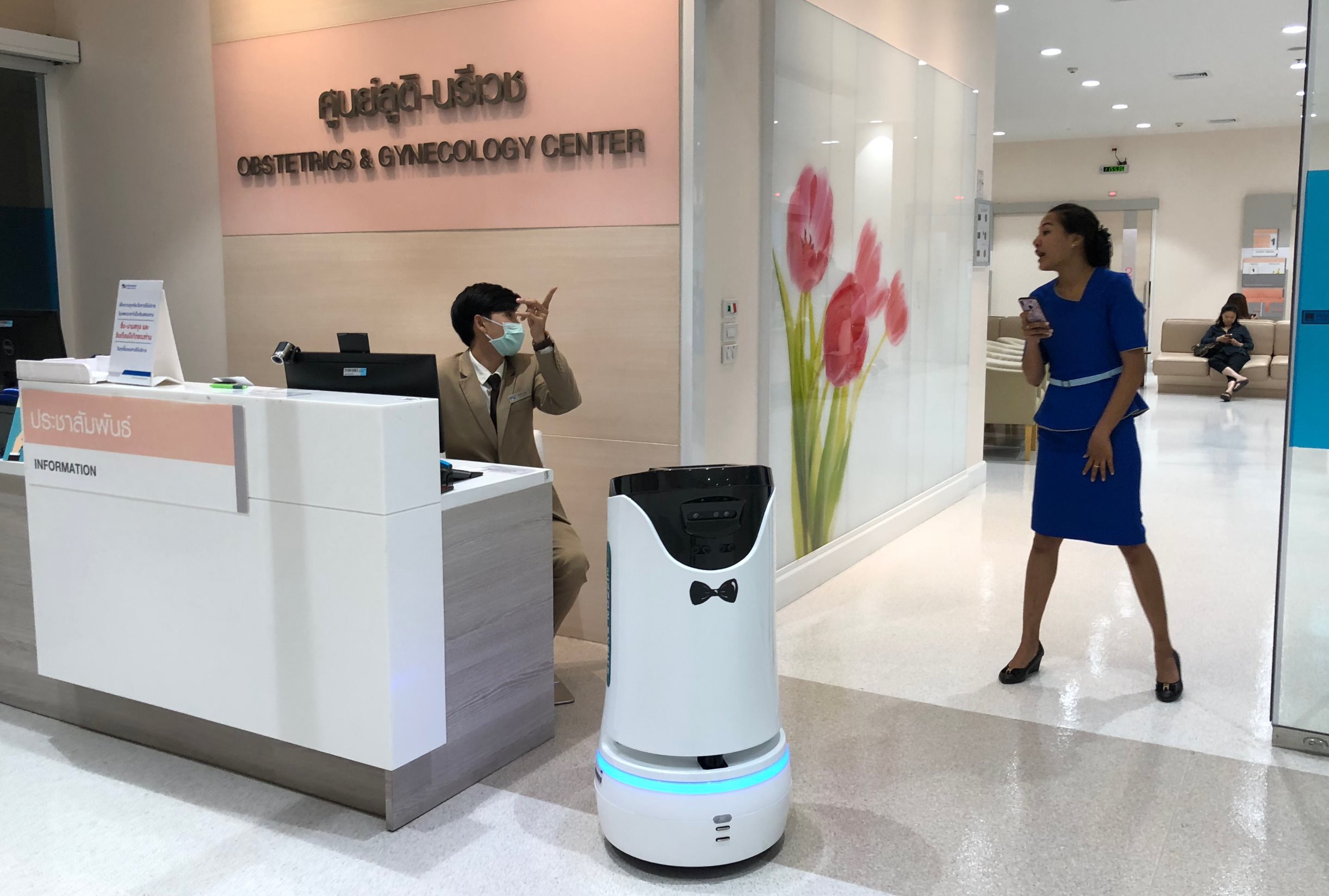 HapyBot at Thonburi Hospital