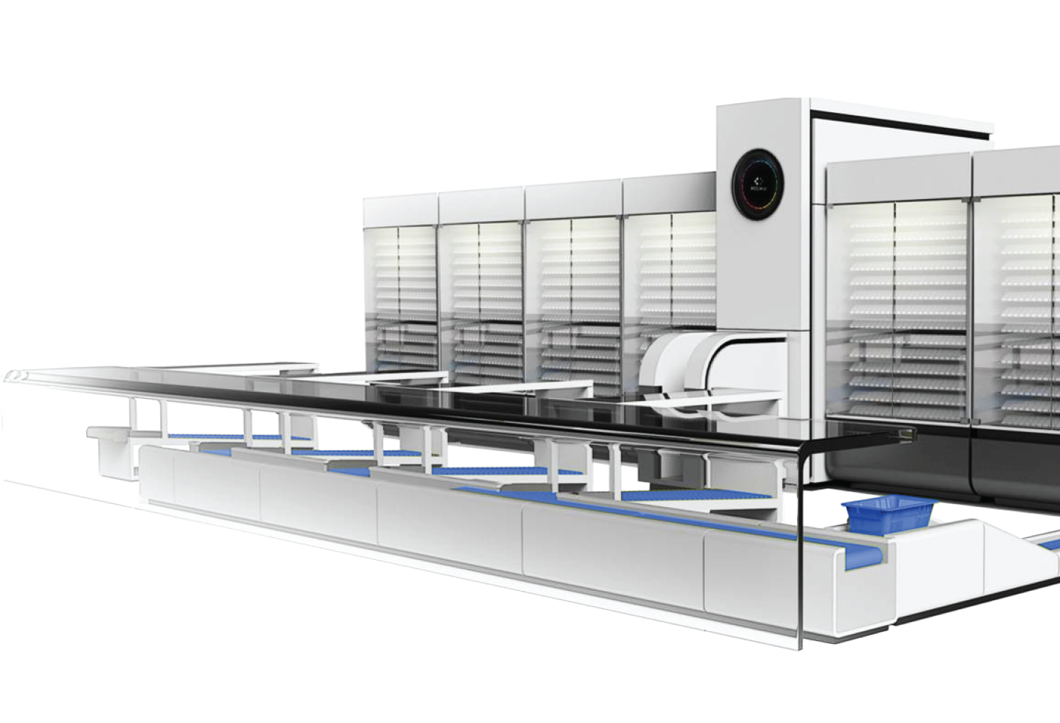 Nippon SySits RSS OPD Pharmacy Hospital Automate Box Dispensing Robot