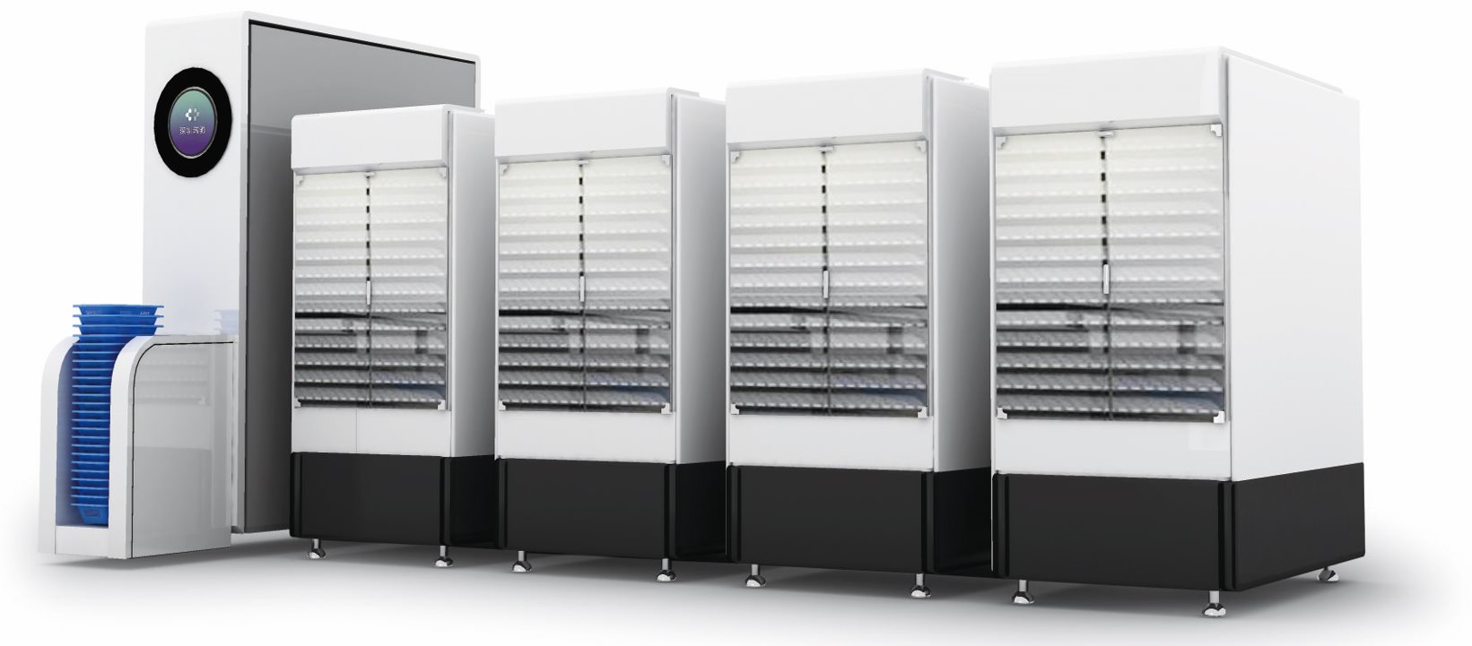 OPD Pharmacist Automation RSS Full Front Machine Modular Design