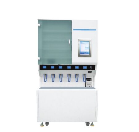 SEMI-AUTO LOOSE PILL MEDICINES DISPENSE AND LABEL PRINT MACHINE Square Thumb