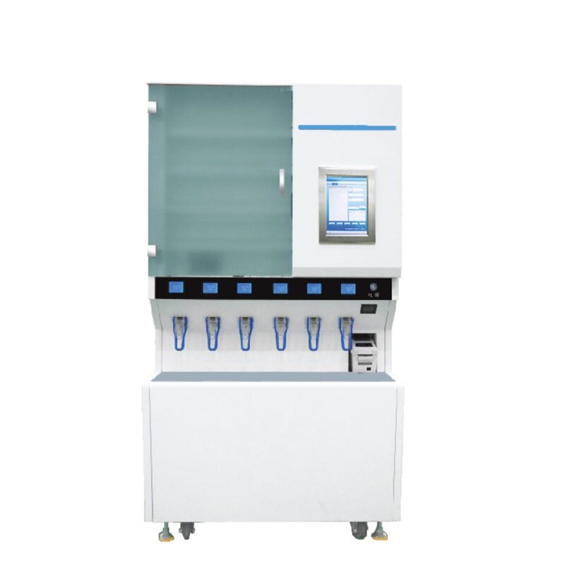 SEMI-AUTO LOOSE PILL MEDICINES DISPENSE AND LABEL PRINT MACHINE Square Thumb