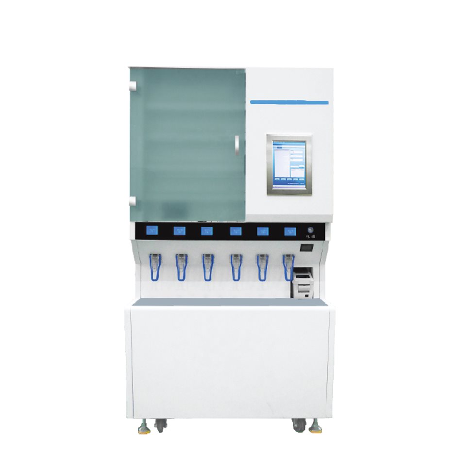 SEMI-AUTO LOOSE PILL MEDICINES DISPENSE AND LABEL PRINT MACHINE Square Thumb