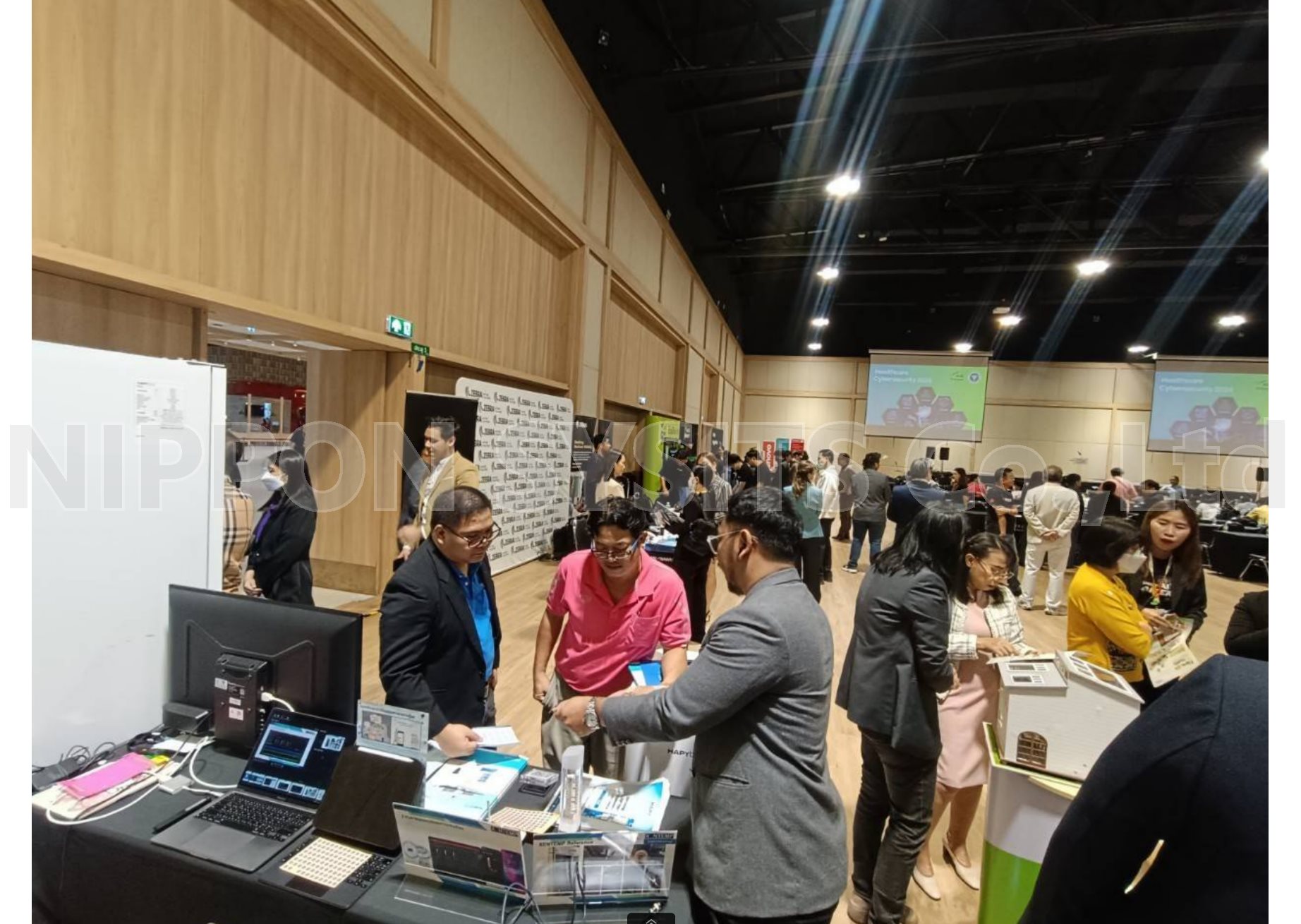 Nippon SySits exhibiting at Healthcare Cyber Security 2024 | นิปปอน ไซซิทส์ แสดงสินค้าในงาน Healthcare Cyber Security 2024