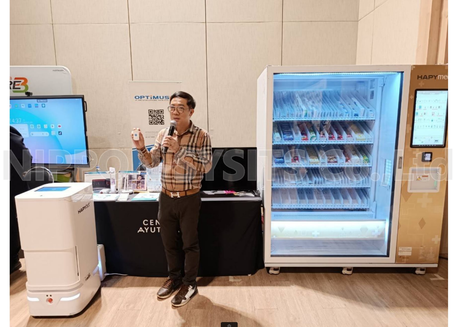 Nippon SySits presenting at Healthcare Cyber Security 2024 | นิปปอน ไซซิทส์ นำเสนองานในงาน Healthcare Cyber Security 2024